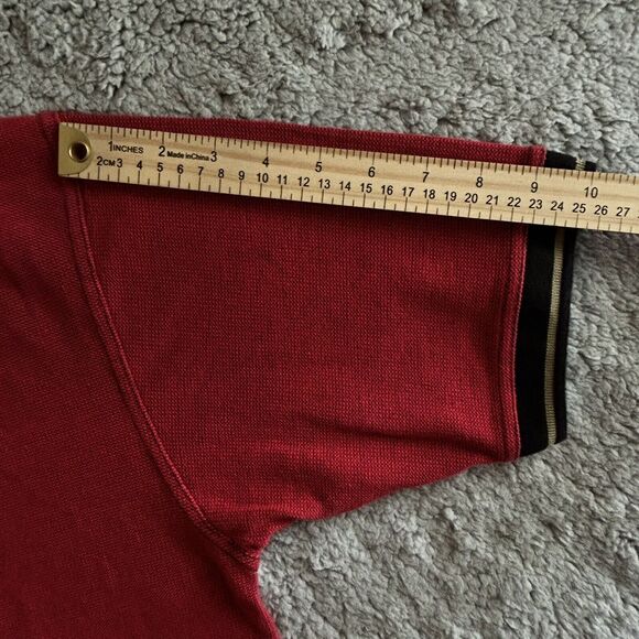 VTG Texaco Polo Shirt Mens Large Petroliana Gas Work Wear Casual Retro Logo - Picture 7 of 16